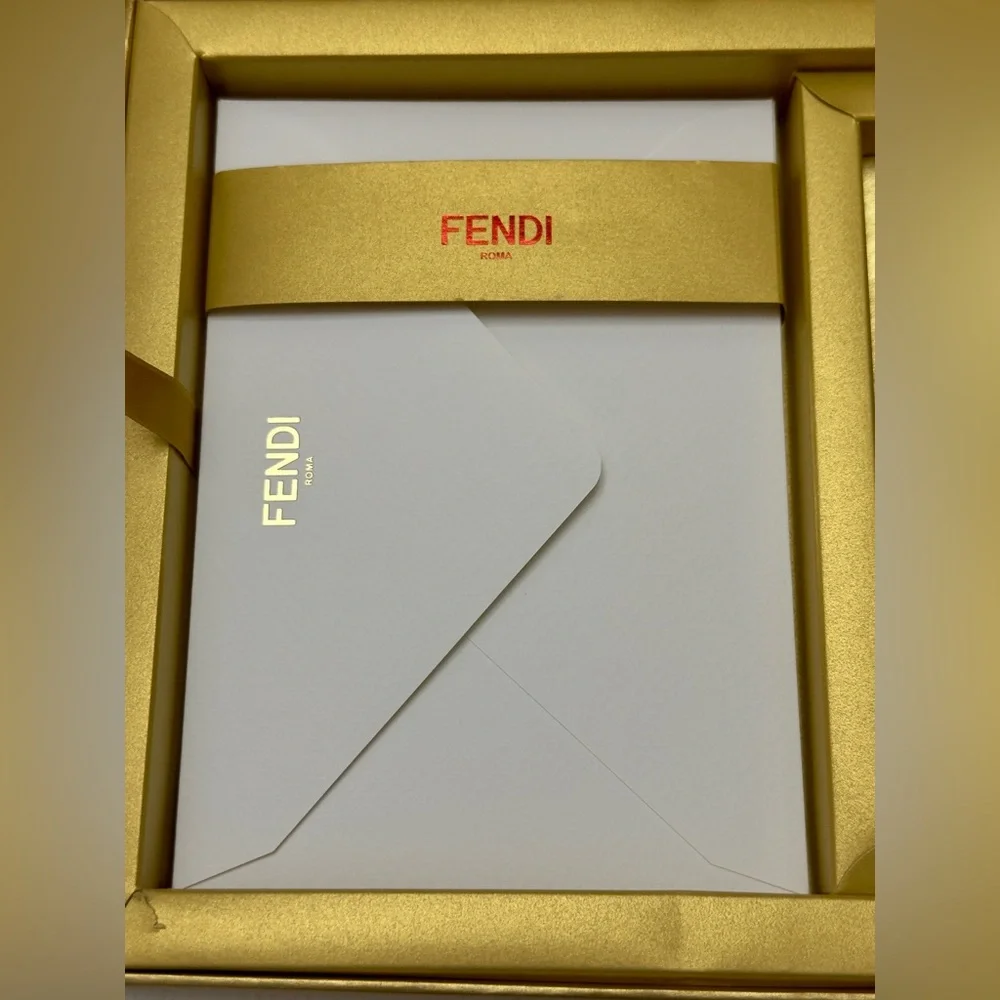 Fendi Holidays Cards & Wax Stamp Gift Set